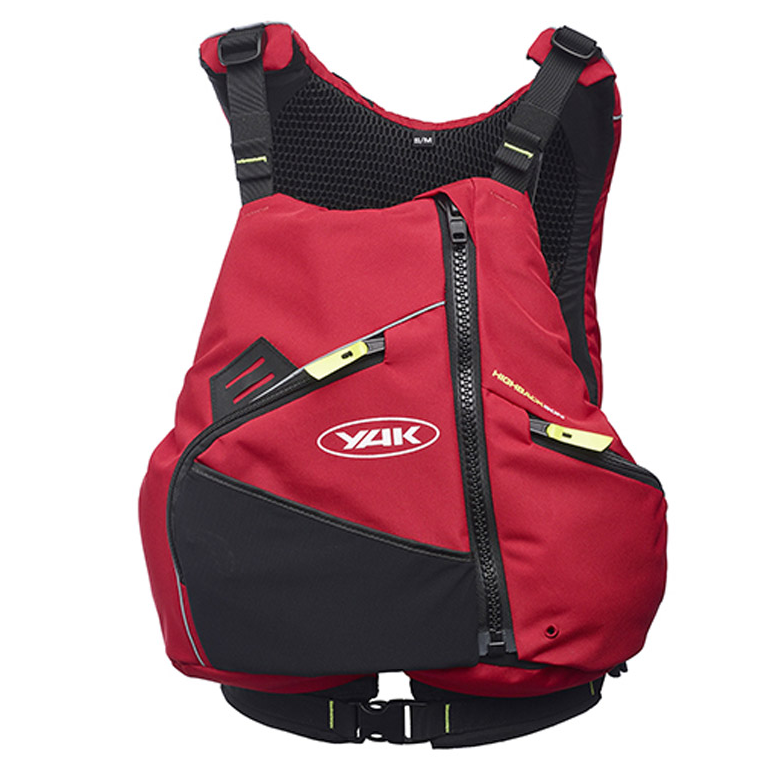 Red yak high back buoyancy aid