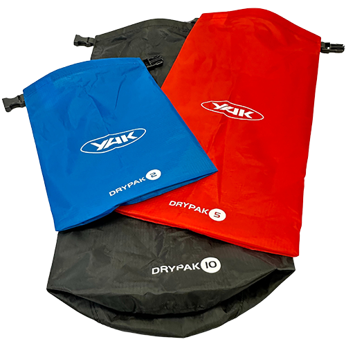 YAK lightweight dry bags